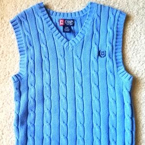 CHAPS KNITTED CASUAL / DRESS BOYS VEST